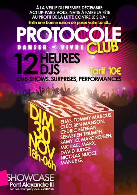 Protocole Club au Showcase