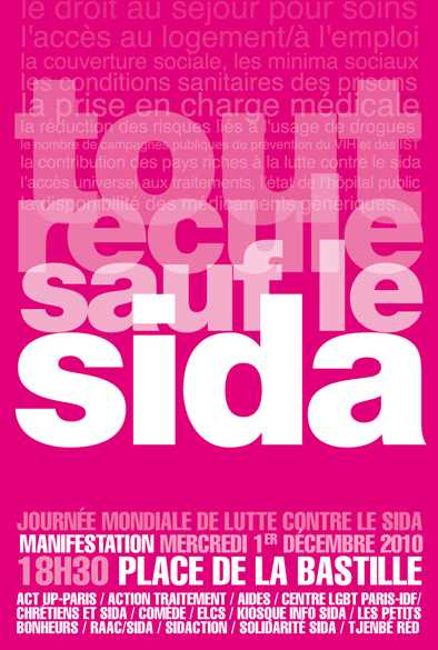 Tout recule sauf le sida : 1er décembre 2010